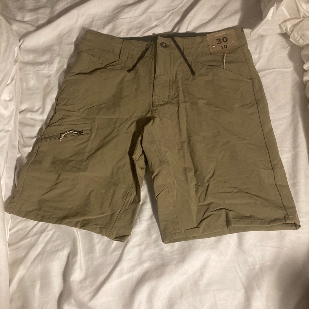 Patagonia khaki shorts